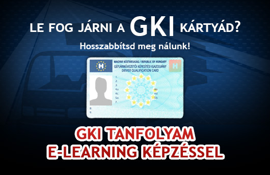 GKI tanfolyam, GKI megújítás most ingyen e-learning képzéssel!